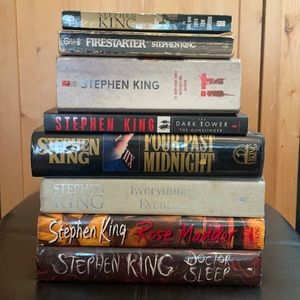 8 Stephen King Horror Novels-Used Books